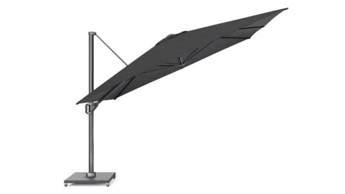 Parasol ogrodowy CHALLENGER T TELESCOPE  kolor stelazu Anthracite  kolor Feded black  35 x 35 m