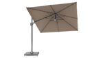 Parasol ogrodowy VOYAGER T PREMIUM  kolor stelazu Anthracite  kolor Havana  27 x 27 m