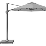 Parasol ogrodowy VOYAGER T  kolor stelazu Anthracite  kolor Light Grey   3 m