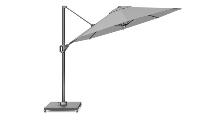 Parasol ogrodowy VOYAGER T  kolor stelazu Anthracite  kolor Light Grey   3 m