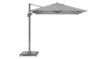 Parasol ogrodowy VOYAGER T  kolor stelazu Anthracite  kolor Light Grey  25 x 25 m