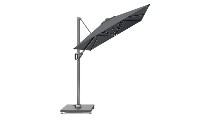 Parasol ogrodowy VOYAGER T  kolor stelazu Anthracite  kolor Anthracite  3 x 2 m