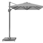 Parasol ogrodowy VOYAGER T  kolor stelazu Anthracite  kolor Light Grey  3 x 2 m
