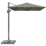 Parasol ogrodowy VOYAGER T  kolor stelazu Anthracite  kolor Taupe  3 x 2 m