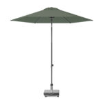 Parasol ogrodowy LISBOA  kolor stelazu Anthracite  kolor Olive   25 m