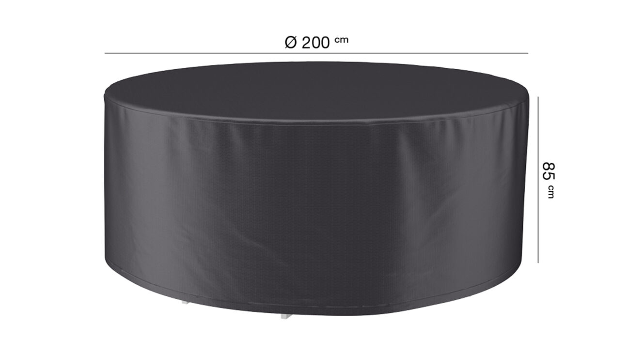 Pokrowiec na meble ogrodowe okragly 200xH85 cm