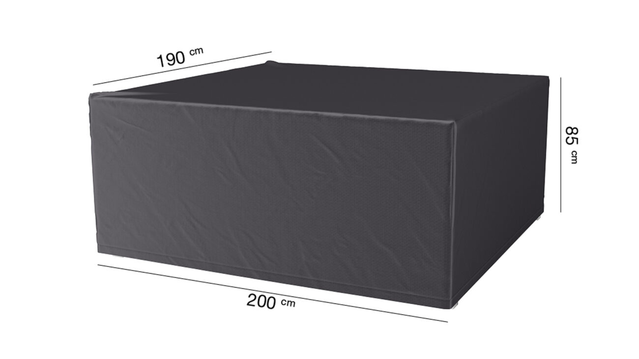 Pokrowiec prostokatny na meble ogrodowe 200x190xH85 cm