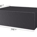 Pokrowiec prostokatny na meble ogrodowe 240x190xH85 cm