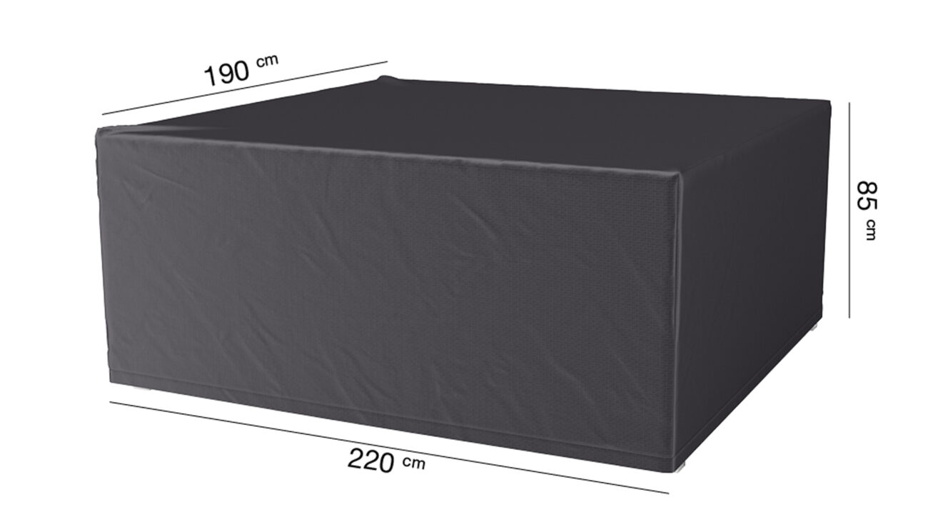 Pokrowiec prostokatny na meble ogrodowe 220x190xH85 cm