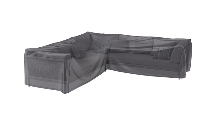 Pokrowiec na meble ogrodowe w ksztalcie L 220x220x90xH70 cm