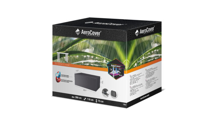 Pokrowiec na stol ogrodowy 260x110xH70 cm