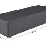 Pokrowiec na lezak ogrodowy 210x75xH40 cm