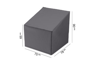 Pokrowiec trapezowy na krzesla ogrodowe 75x78xH6590 cm