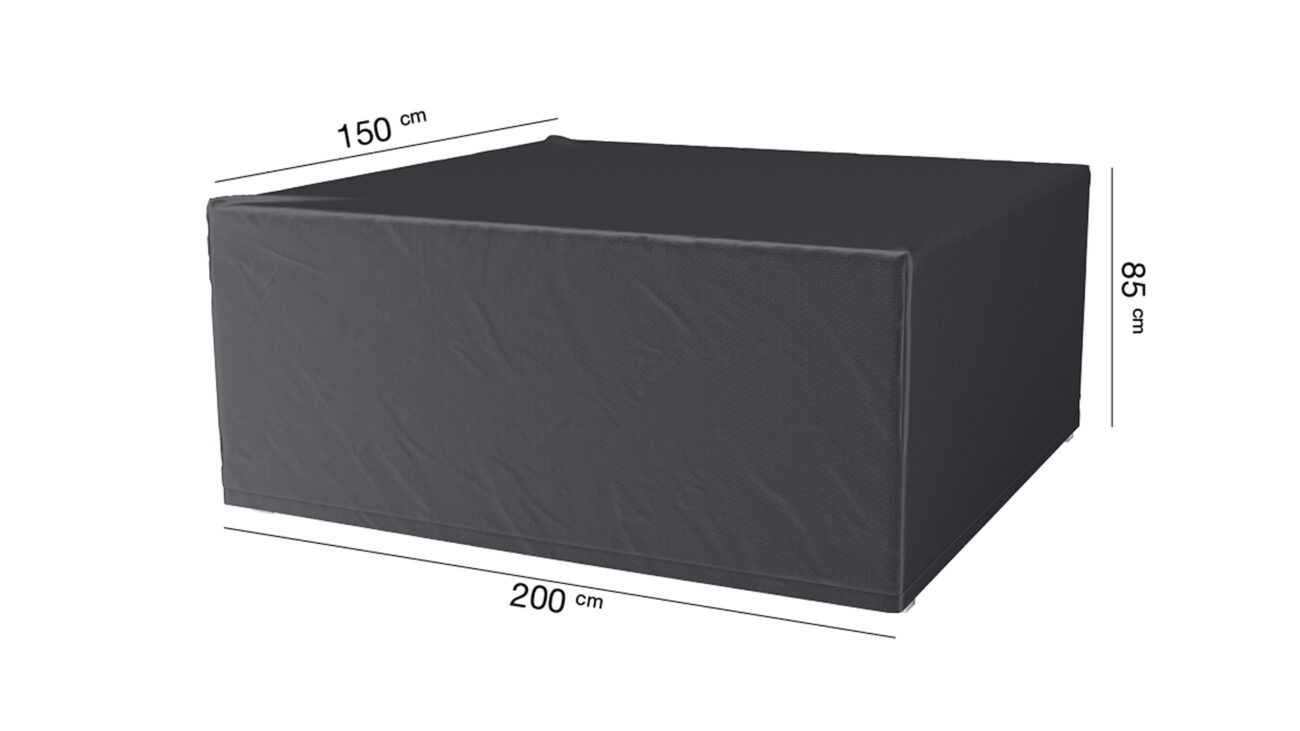Pokrowiec prostokatny na meble ogrodowe 200x150xH85 cm