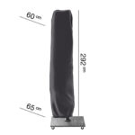 Pokrowiec na parasol ogrodowy z noga boczna H292x65 cm