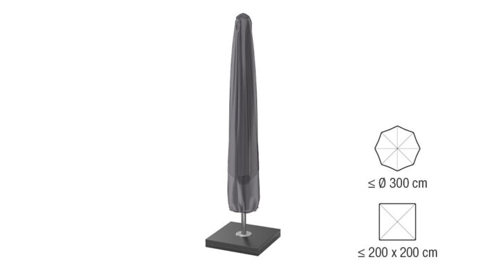 Pokrowiec na parasol ogrodowy z noga srodkowa H165x2535 cm