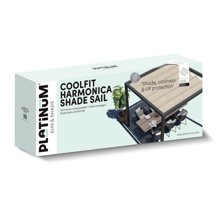 Roleta rzymska 2,9 m x 5 m kolor Antracyt - obrazek 2