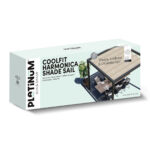 Roleta rzymska 3,7 m x 3,7 m kolor Złamana biel - obrazek 2