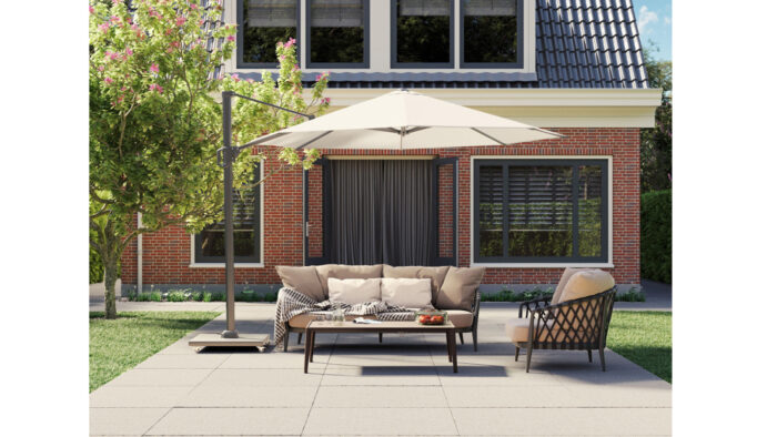 Parasol ogrodowy CHALLENGER T  kolor stelazu Anthracite  rozmiar  35 m  Anthracite