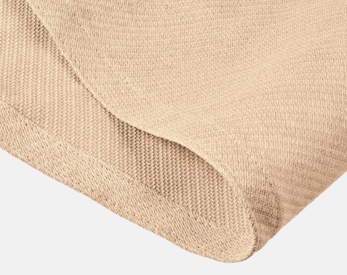 Żagiel przeciwsłoneczny - trójkąt 90° 4 x 4 x 5,7 m kolor Złamana biel - obrazek 5