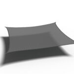 Żagiel – kwadrat 3,6 x 3,6 m kolor Antracyt