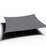 Żagiel wodoodporny – kwadrat 4 x 4 m kolor Szary