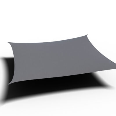 Żagiel wodoodporny – kwadrat 4 x 4 m kolor Szary