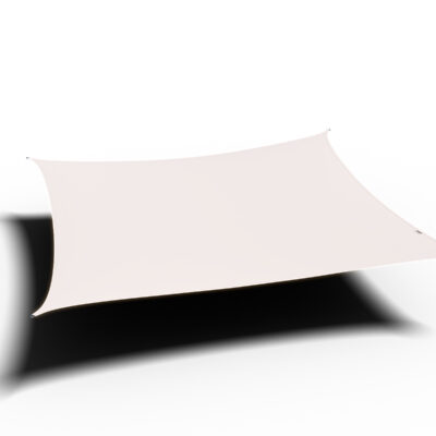 Żagiel wodoodporny – kwadrat 5 x 5 m kolor Kremowy