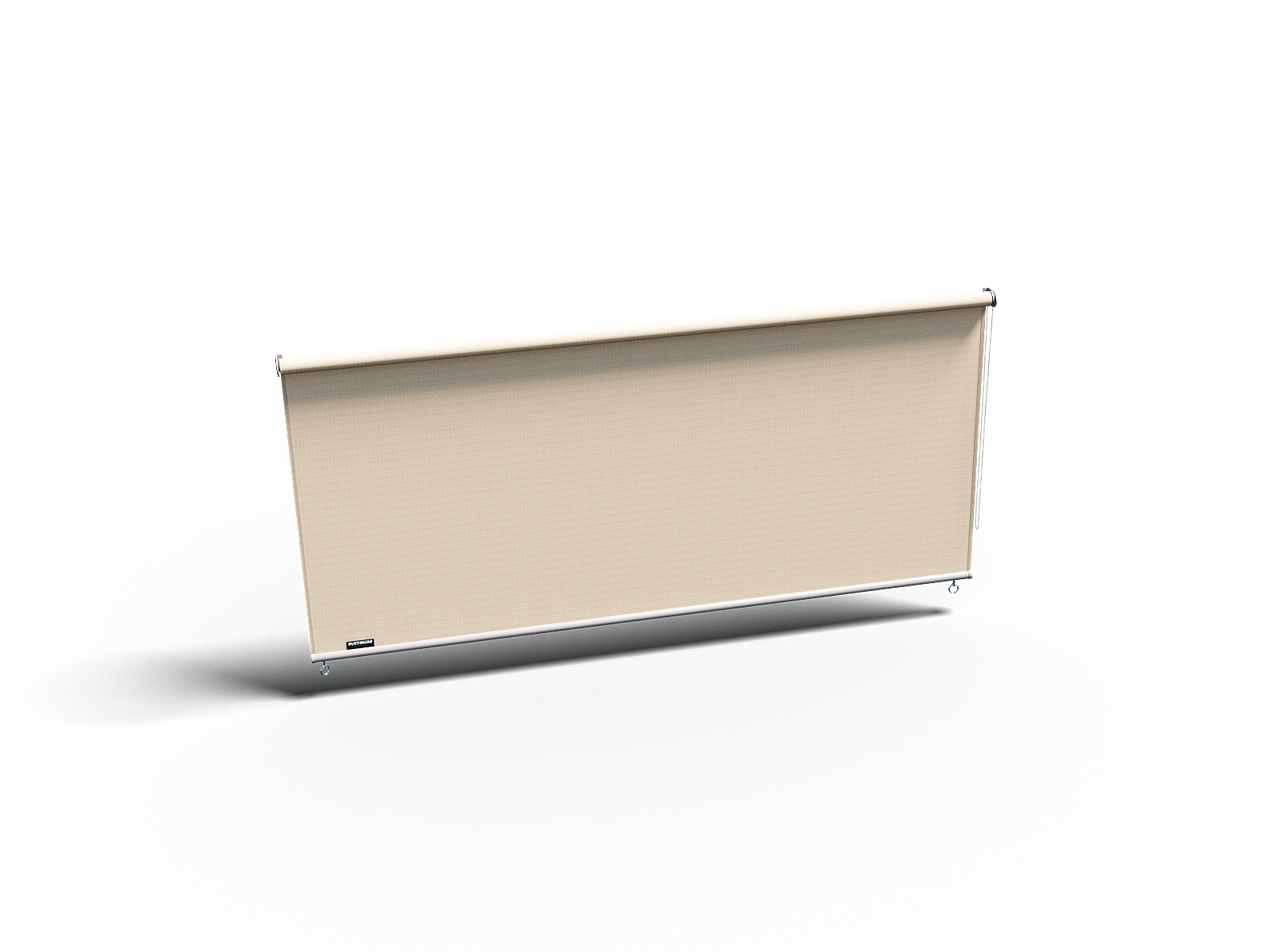 Roleta pionowa 1,98 x 2,4 m kolor Złamana biel - obrazek 1