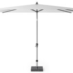 Parasol ogrodowy RIVA  kolor stelazu Anthracite  kolor White  3 x 2 m