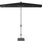 Parasol ogrodowy RIVA  kolor stelazu Anthracite  kolor Black  3 x 2 m