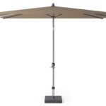 Parasol ogrodowy RIVA  kolor stelazu Anthracite  kolor Taupe  3 x 2 m