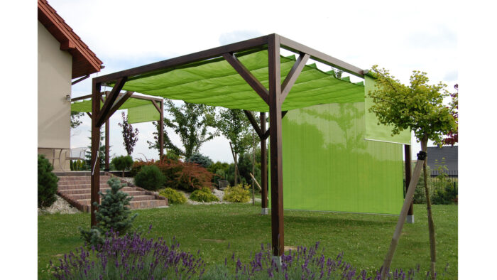 Roleta rzymska 2 m x 3 m kolor Limonka