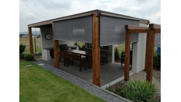 Roleta pionowa 198 x 24 m kolor Antracyt