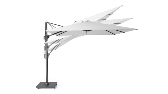 Parasol ogrodowy VOYAGER T  kolor stelazu Anthracite  kolor Anthracite  25 x 25 m