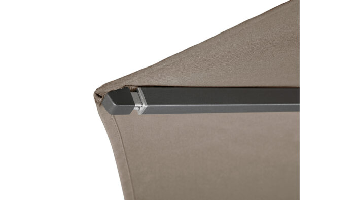 Parasol ogrodowy RIVA PREMIUM  kolor stelazu Anthracite  kolor Manhattan   3 m