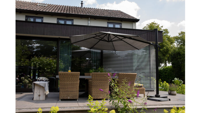 Parasol przeciwsloneczny 360 COOLFIT PLUS  Antracyt 300 x 300 cm