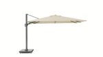 Parasol ogrodowy CHALLENGER T² PREMIUM - kolor stelażu: Anthracite - kolor: Champagne - 3,5 x 2,6 m