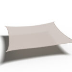 Żagiel – kwadrat 3,6 x 3,6 m kolor Szarobeżowy