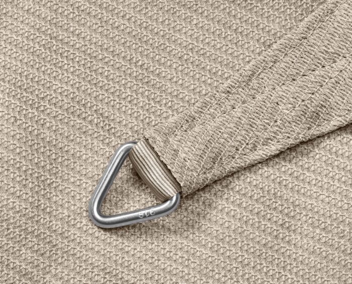 Żagiel – kwadrat 5 x 5 m kolor Szarobeżowy - obrazek 6