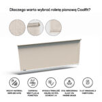 Roleta pionowa 2,96 x 2,4 m kolor Szarobeżowy - obrazek 3